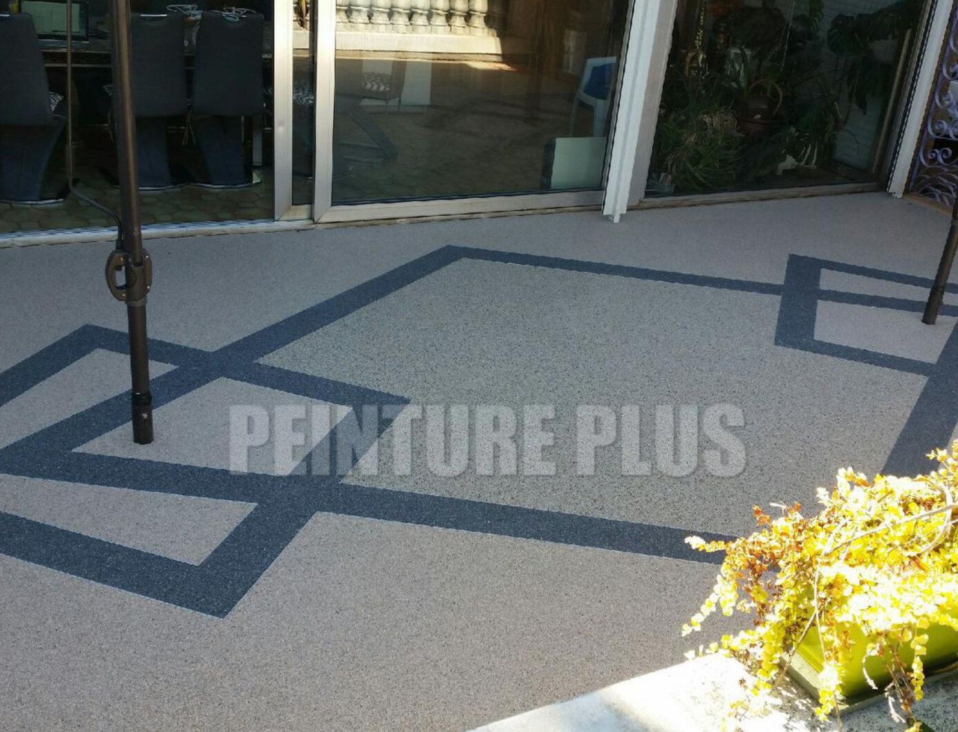Tapis de pierre autre terrasse